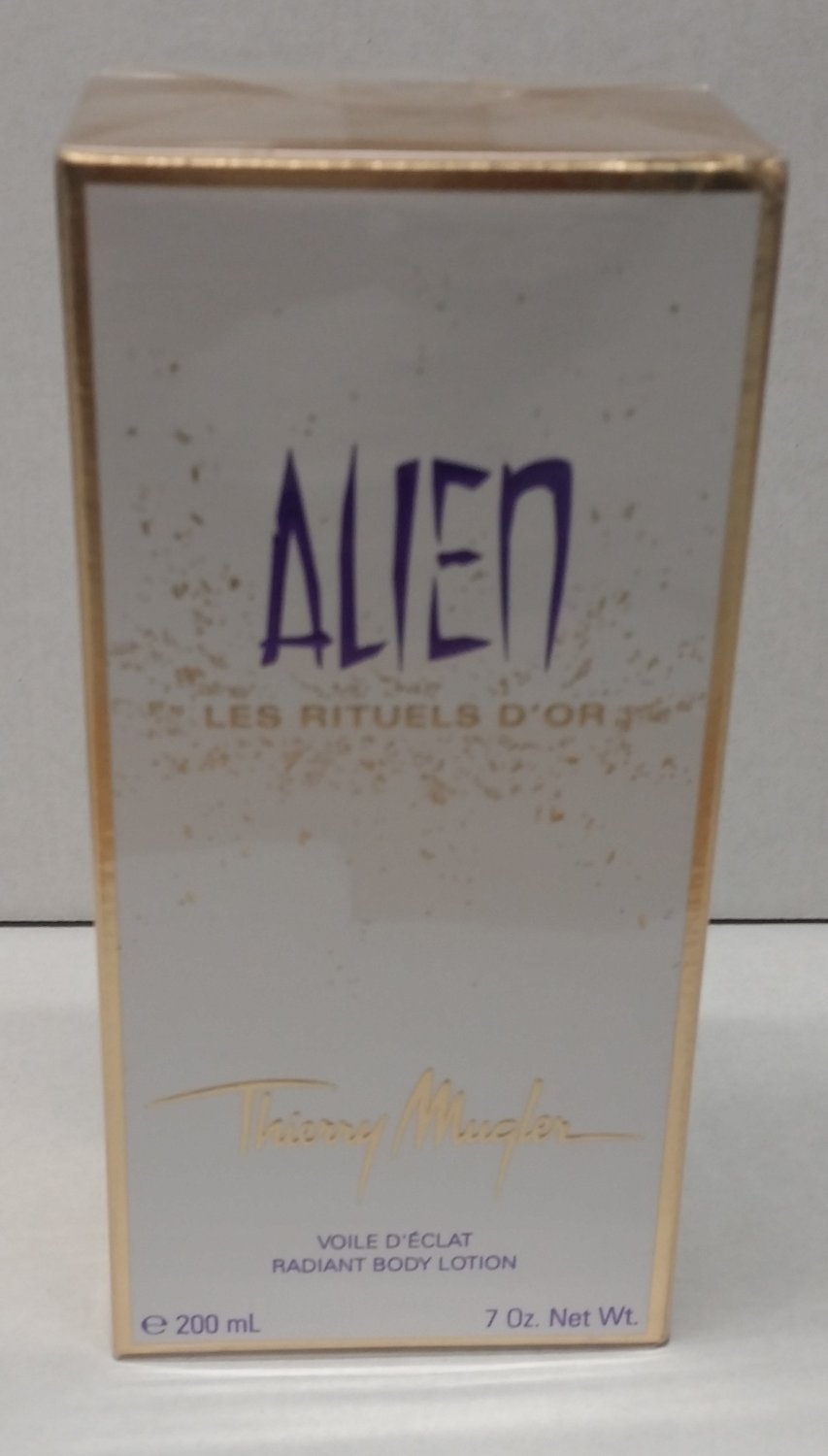 THIERRY MUGLER ALIEN RADIANT BODY LOTION 200ml 6.7oz 100 Original Brand New