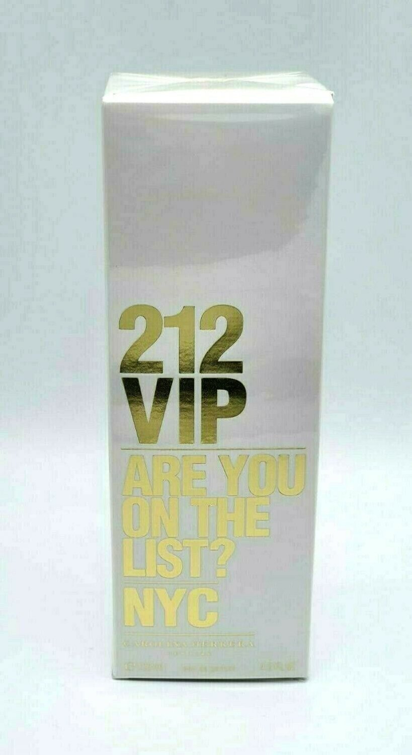 Carolina Herrera 212 VIP Women EDP 125ml 4.2oz Brand New Sealed 100% ...