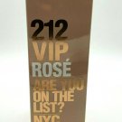Carolina Herrera 212 VIP Rose EDP 125ml 4.2oz Brand New Sealed 100% Original