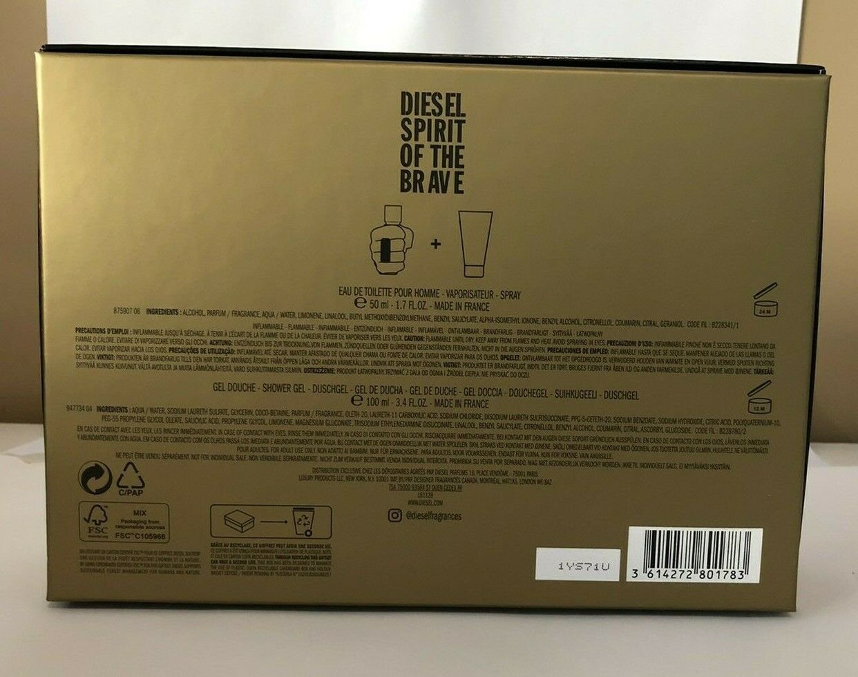 diesel spirit of the brave 100ml