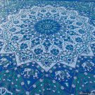 Handmade new star indigo tapestry Indian wall hanging beach sheet sofa cover