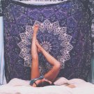 Handmade star mandala tapestry wall hanging bohemian tapestry cover beach sheet