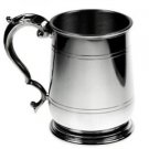 Pewter Tankard Jacobean 1 Pint Pewter Tankard
