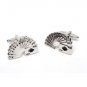 Silver Coloured Pack of Cards Cufflinks