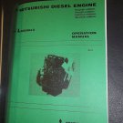GENUINE MITSUBISHI DIESEL ENGINE L MODELS OPERATION MANUAL MM433654