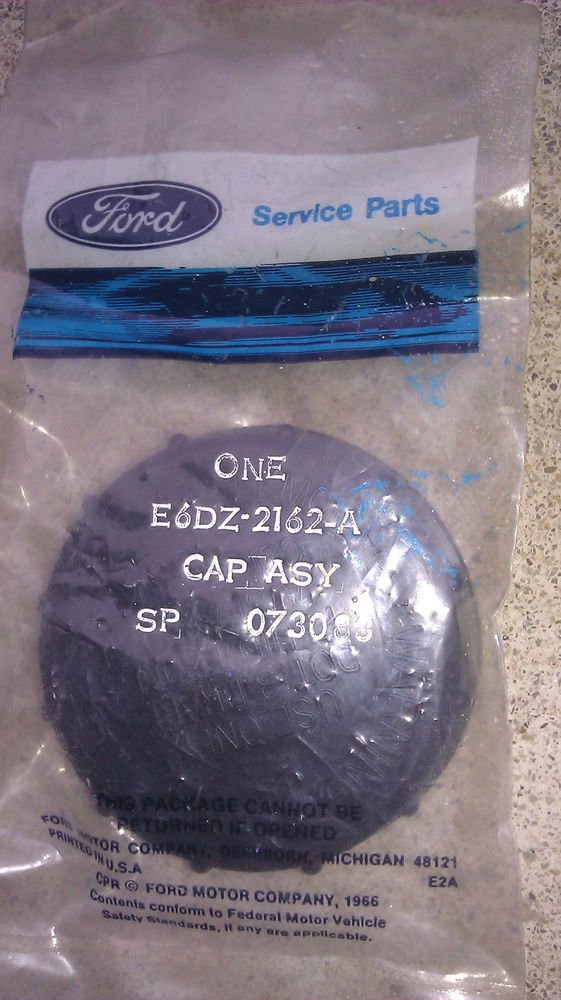 GENUINE FORD MASTER CYLINDER CAP ASY E6DZ2162A E6DZ2162A NEW SURPLUS