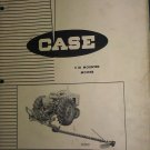 VINTAGE CASE E10 MOUNTED MOWER PARTS CATALOG NO A809