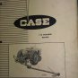 VINTAGE CASE E10 MOUNTED MOWER PARTS CATALOG NO A809