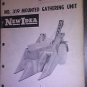 GENUINE NEW IDEA NO. 319 MOUNTED GATHERING UNIT OPERATOR'S MANUAL P-202