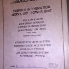 GENUINE AVCO NEW IDEA MODEL 801 POWER UNIT SERVICE INFORMATION MANUAL