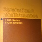 CATERPILLAR 1100 SERIES TRUCK ENGINES OPERATION MAINTENANCE MANUAL GEG02129-01