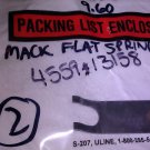 GENUINE MACK FLAT SPRING 455913158 NEW SURPLUS