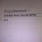 CATERPILLAR 3176 REAR POWER TAKE-OFF (RPTO) SUPPLEMENT SENR5502-01