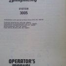 GENUINE SIMPLICITY SYSTEM 3005 OPERATOR'S MANUAL 1651683