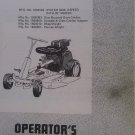 GENUINE SIMPLICITY SYSTEM 3008 2-SPEED OPERATOR'S MANUAL 1651761