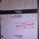 GENUINE JOHN DEERE 34 ROTARY MOWER OPERATOR'S MANUAL OM-M48958 G4