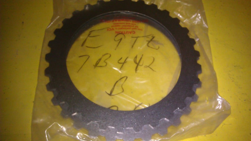 GENUINE FORD PLATE E9TZ-7B442-B / E9TZ7B442B