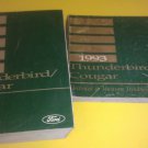FORD THUNDERBIRD MERCURY COUGAR 1993 ELECTRICAL & SERVICE MANUAL FPS-12196-93