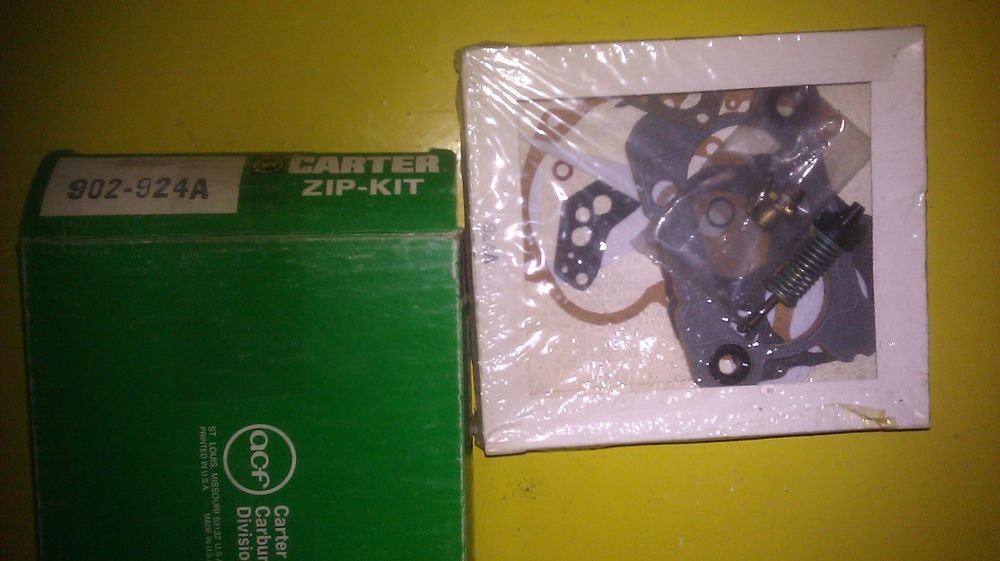 GENUINE CARTER ZIP KIT 902-924A / 902924A CARBURETOR KIT