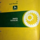 GENUINE JOHN DEERE 51 UNIT PLANTER PARTS CATALOG PC-1232