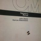 JOHN DEERE HARROW ATTACHMENT OPERATOR'S MANUAL OM-N159369 E5
