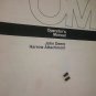 JOHN DEERE HARROW ATTACHMENT OPERATOR'S MANUAL OM-N159369 E5