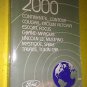 GENUINE 2000 FORD MERCURY LINCOLN PASSENGER CAR SPECIFICATION BOOK FCS-12139-00