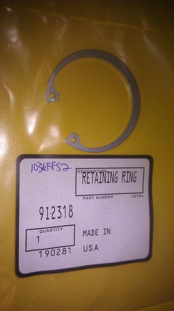 GENUINE PROMATCH CATERPILLAR RETAINING RING 9I2318 / CTA9I2318 / CT9I2318