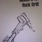 GENUINE QUINCY MODEL C-15 ROCK DRILL PARTS LIST