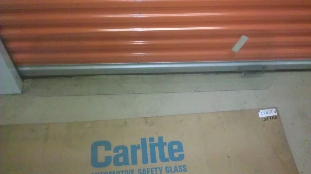 GENUINE FORD CARLITE OEM REAR GLASS 1163T / 1163TCL
