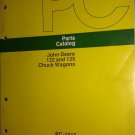 GENUINE JOHN DEERE 122 AND 125 CHUCK WAGONS PARTS CATALOG PC-1015