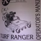 1997-2000 EXMARK TURF RANGER OPERATOR'S MANUAL 103-0648