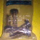 GENUINE FORD OEM BOLT & WASHER E7TZ-7A443-A / E7TZ7A443A - 4 PACK!
