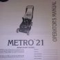 1997-1999 EXMARK METRO 21 ZONE MODELS OPERATOR'S MANUAL M216KA / M216KASP