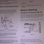 2000 EXMARK METRO 21 BLADE BRAKE CLUTCH MODELS OPERATOR'S MANUAL M216KASPC