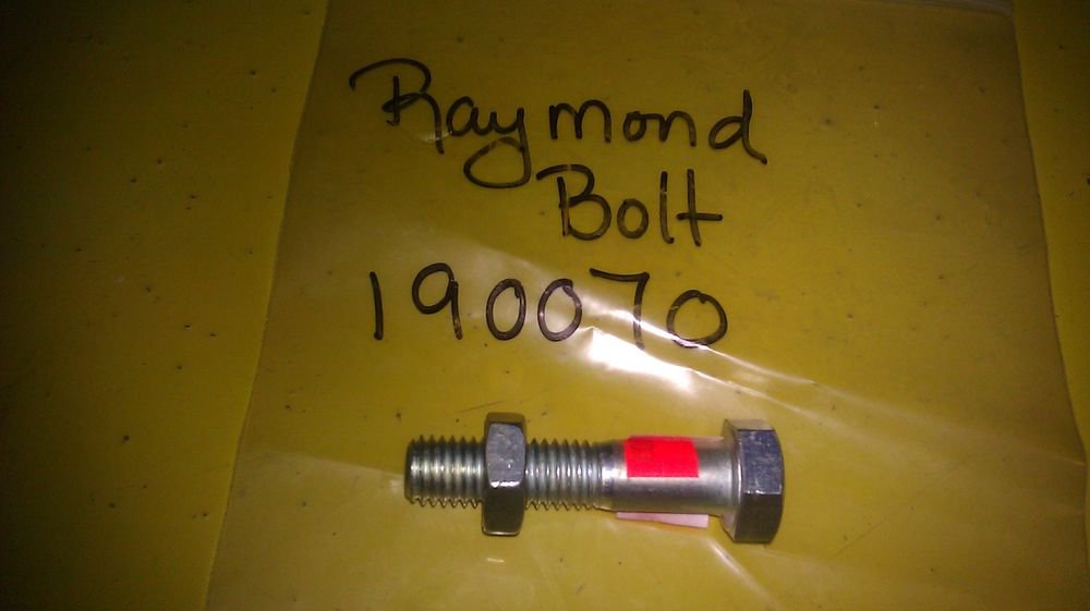 GENUINE RAYMOND FORKLIFT BOLT 190070