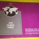 FORD TAURUS SABLE 1997 ELECTRICAL / VACUUM TROUBLESHOOTING MANUAL FCS-12123-97