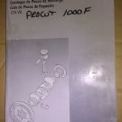 DEUTZ 1990 234 V6 ERSATZTEILLISTE SPARE PARTS CATALOG 02974357 / 0297 4357
