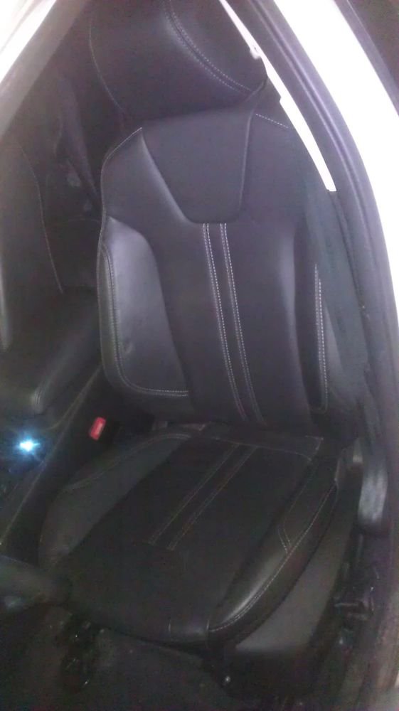 GENUINE FORD FOCUS 2012-2014 CHARCOAL BLACK LEATHER FRONT DRIVER SIDE SEAT