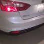 GENUINE FORD FOCUS SEL 2012-2014 WHITE PLATINUM REAR BUMPER COVER
