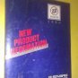 GENUINE BUICK LESABRE ESTATE WAGON 1988 NEW PRODUCT INFORMATION MANUAL
