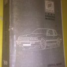 GENUINE BUICK SKYLARK 1989 SERVICE MANUAL