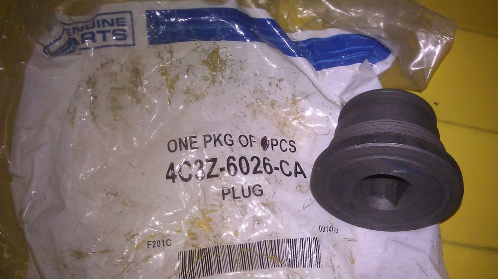 GENUINE FORD OEM FREEZE PLUG 4C3Z6026CA / 4C3Z6026CA