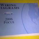 GENUINE FORD FOCUS 2006 WIRING DIAGRAMS FCS-12950-06 / FCS1295006