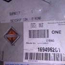 GENUINE INTERNATIONAL NAVISTAR O-RING 1694962C1 NEW SURPLUS