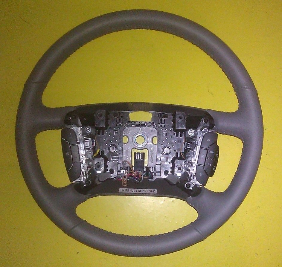 GENUINE GM OEM GRAY BUICK LACROSSE STEERING WHEEL 25870768