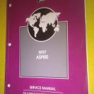 GENUINE FORD 1997 ASPIRE SERVICE MANUAL FCS-12133-97 / FCS1213397