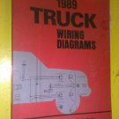 GENUINE FORD 1989 TRUCK WIRING DIAGRAMS FPS-12136-89 / FPS1213589