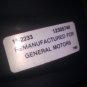 GENUINE GM / AC DELCO OEM AC COMPRESSOR 12305744 / 15-2233