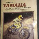 VINTAGE CLYMER YAMAHA YZ50-80 MONOSHOCK 1978-1990 SERVICE/REPAIR/MAINTENANCE